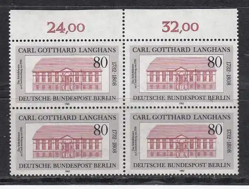 Berlin (West)  Nr VB 684 Postfrisch / **