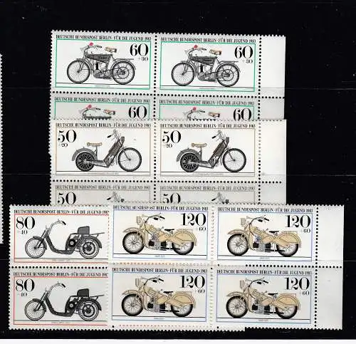 Berlin (West)  Nr VB 694/97 Postfrisch / **