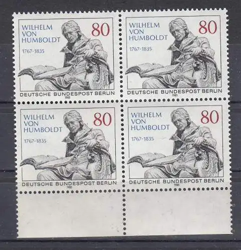 Berlin (West)  Nr VB 731 Postfrisch / **