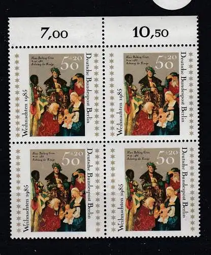 Berlin (West)  Nr VB 749 Postfrisch / **