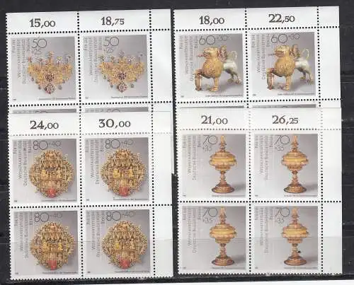 Berlin (West)  Nr VB 818/21 Postfrisch / **