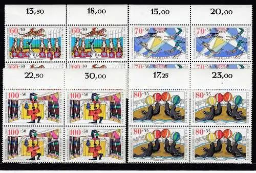 Berlin (West)  Nr VB 838/41 Postfrisch / **