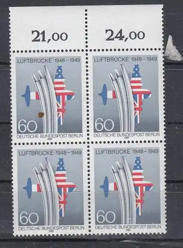 Berlin (West)  Nr VB 842 Postfrisch / **