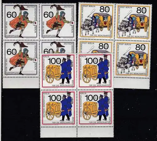 Berlin (West)  Nr VB 852/54 Postfrisch / **