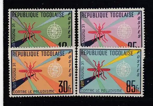 Togo  Nr 346/49 Postfrisch / **