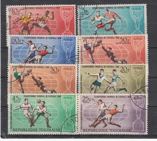 Togo  Nr 532/39 A Gestempelt (Posten)