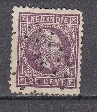 Niederländisch-Indien  Nr 13 Gestempelt (Posten)
