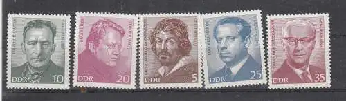 DDR  Nr 1815/19 Postfrisch / **