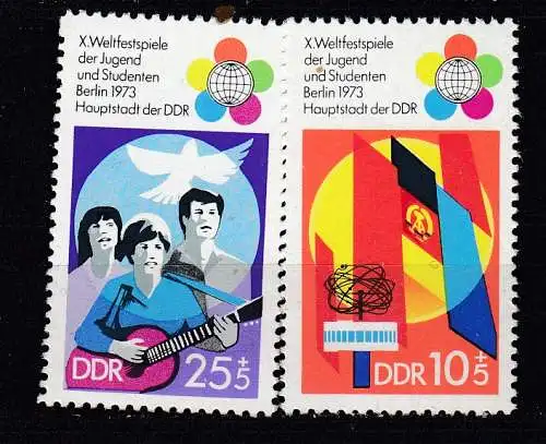 DDR  Nr 1829/30 Postfrisch / **