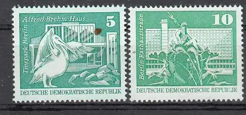 DDR  Nr 1842/43 Postfrisch / **