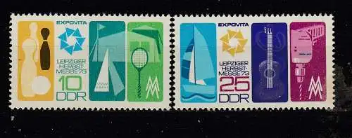 DDR  Nr 1872/73 Postfrisch / **