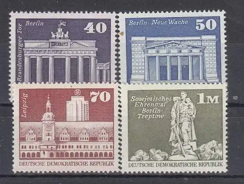 DDR  Nr 1879/82 Postfrisch / **