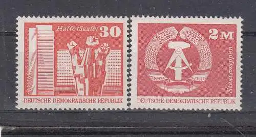 DDR  Nr 1899/900 Postfrisch / **