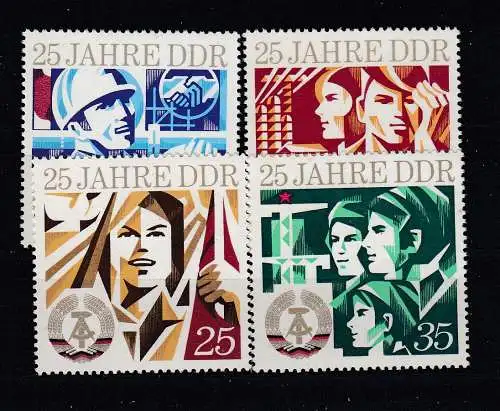 DDR  Nr 1949/52 Postfrisch / **