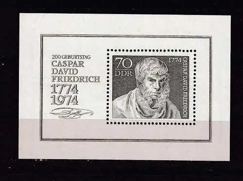 DDR  Nr Block 40 Postfrisch / **