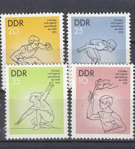 DDR  Nr 2065/68 Postfrisch / **