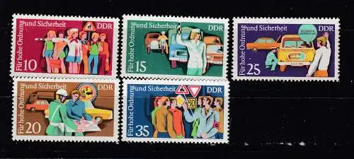 DDR  Nr 2078/82 Postfrisch / **