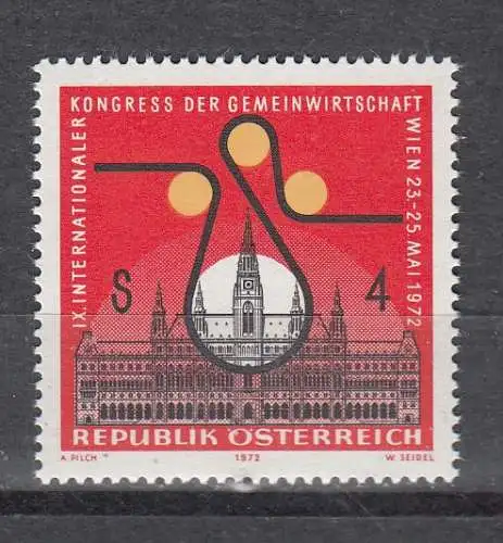 Österreich  Nr 1388 Postfrisch / **