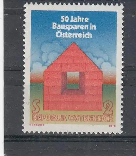 Österreich  Nr 1497 Postfrisch / **