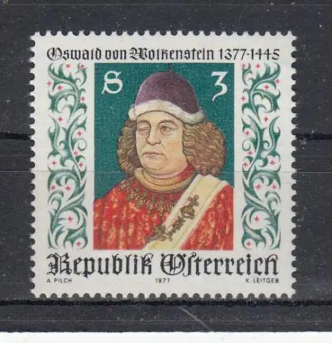 Österreich  Nr 1541 Postfrisch / **