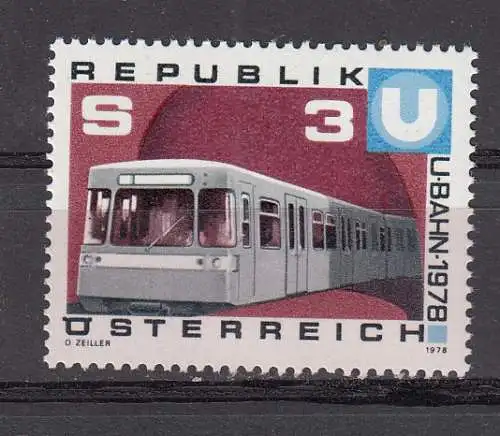 Österreich  Nr 1567 Postfrisch / **