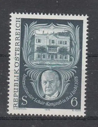 Österreich  Nr 1578 Postfrisch / **