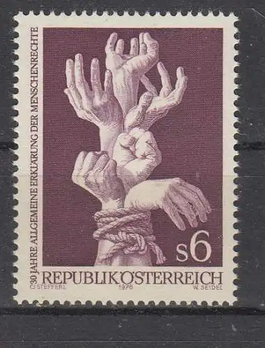 Österreich  Nr 1595 Postfrisch / **