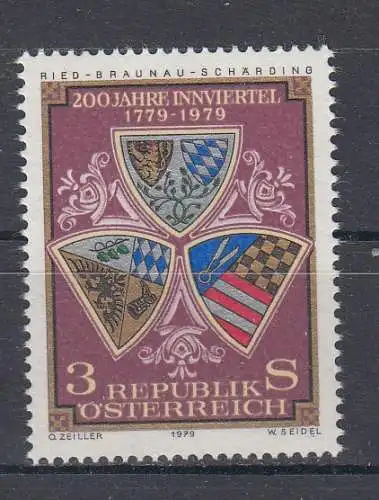 Österreich  Nr 1610 Postfrisch / **