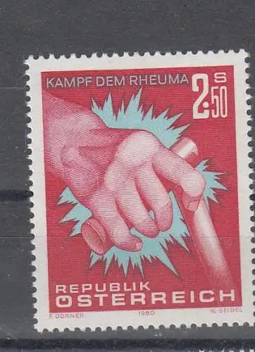Österreich  Nr 1632 Postfrisch / **