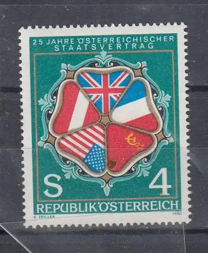 Österreich  Nr 1641 Postfrisch / **