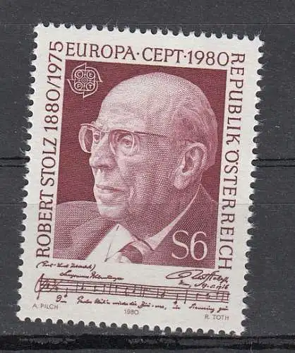 Österreich  Nr 1652 Postfrisch / **