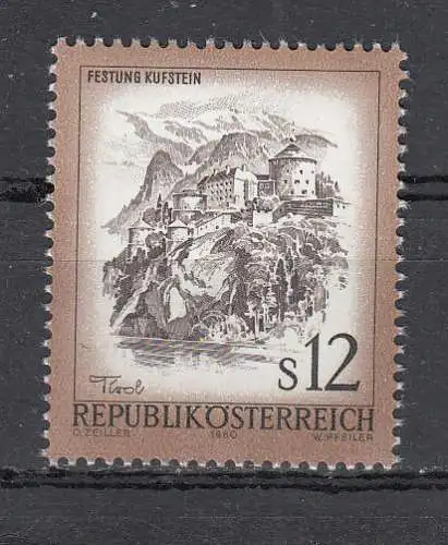 Österreich  Nr 1654 Postfrisch / **