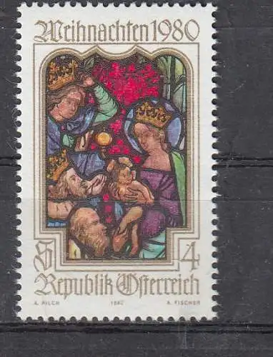 Österreich  Nr 1663 Postfrisch / **