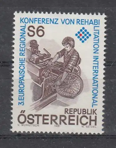 Österreich  Nr 1667 Postfrisch / **
