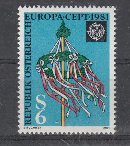 Österreich  Nr 1671 Postfrisch / **