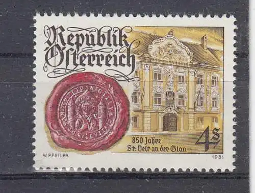 Österreich  Nr 1675 Postfrisch / **