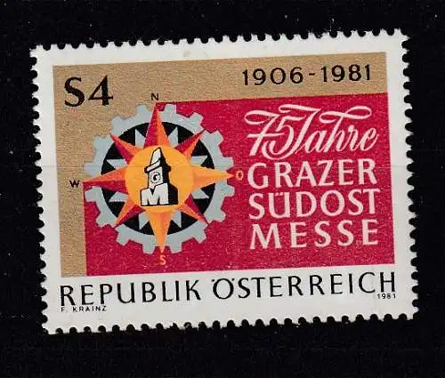Österreich  Nr 1682 Postfrisch / **