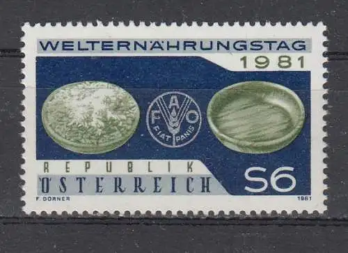 Österreich  Nr 1686 Postfrisch / **