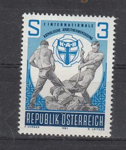 Österreich  Nr 1688 Postfrisch / **