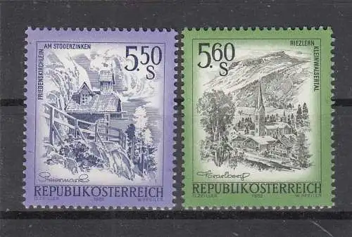Österreich  Nr 1710/11 Postfrisch / **