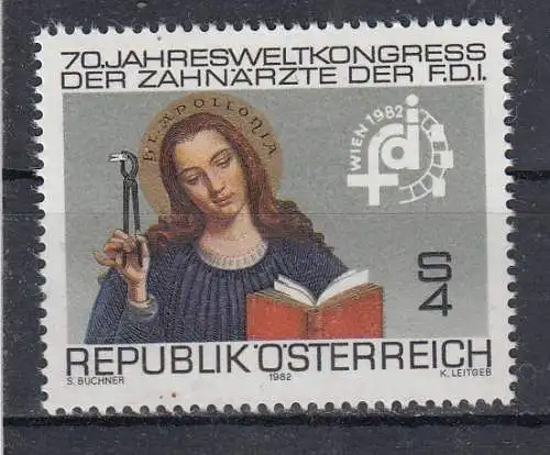 Österreich  Nr 1721 Postfrisch / **