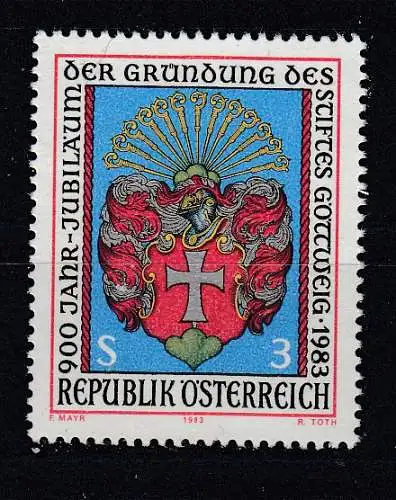 Österreich  Nr 1737 Postfrisch / **