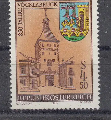 Österreich  Nr 1777 Postfrisch / **