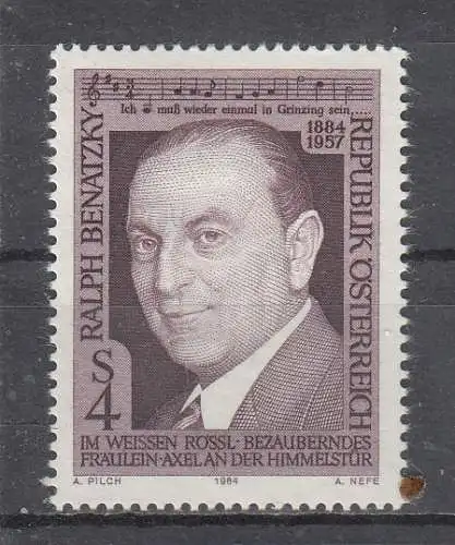 Österreich  Nr 1781 Postfrisch / **
