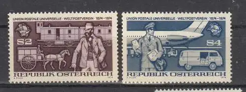 Österreich  Nr 1466/67 Postfrisch / **