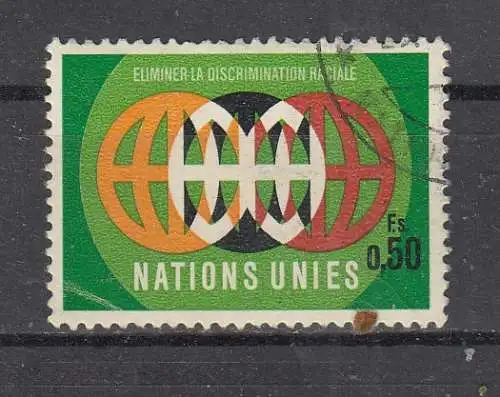 Vereinte Nationen Genf  Nr 20 Gestempelt (Posten)