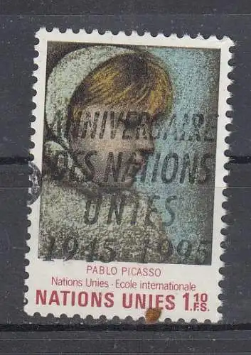 Vereinte Nationen Genf  Nr 21 Gestempelt (Posten)