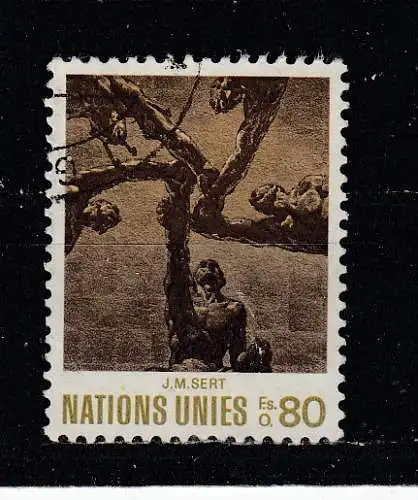 Vereinte Nationen Genf  Nr 29 Gestempelt (Posten)