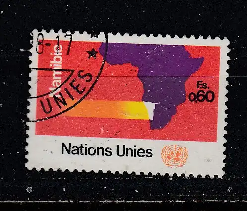 Vereinte Nationen Genf  Nr 34 Gestempelt (Posten)