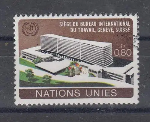 Vereinte Nationen Genf  Nr 38 Gestempelt (Posten)